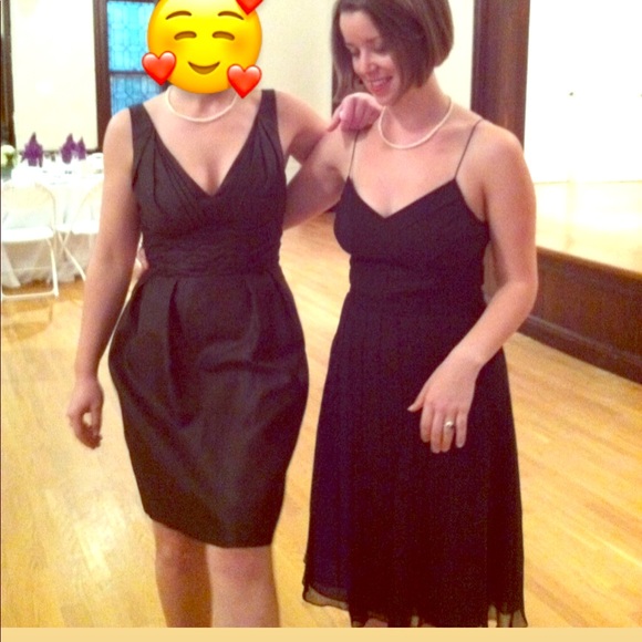 Vintage Anne Klein 100% silk LBD - Picture 4 of 9